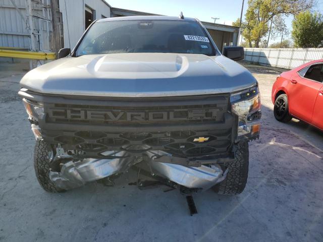 1GCRABEK0PZ277649 - 2023 CHEVROLET SILVERADO C1500 CUSTOM GRAY photo 5