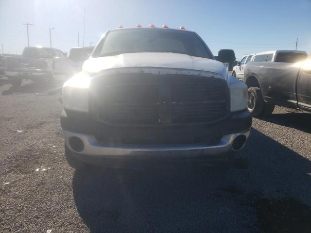 3D6WG46A97G777516 - 2007 DODGE RAM 3500 ST WHITE photo 5