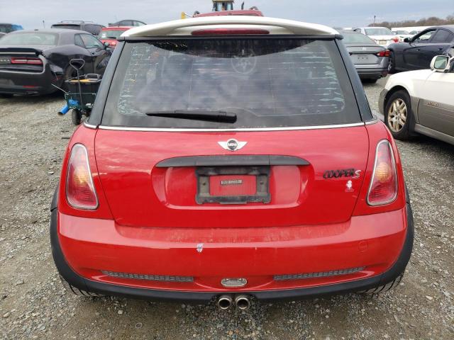 WMWRE33432TD51639 - 2002 MINI COOPER S RED photo 6