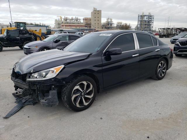 1HGCR2F88GA000586 - 2016 HONDA ACCORD EXL BLACK photo 1