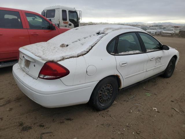 1FAFP53U17A187695 - 2007 FORD TAURUS SE WHITE photo 3