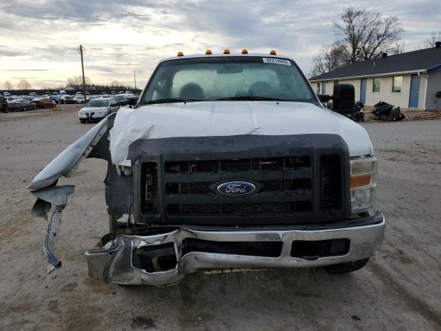 1FTNF21569EB22985 - 2009 FORD F250 SUPER DUTY WHITE photo 5