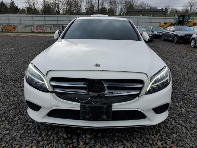 55SWF8DB9LU333322 - 2020 MERCEDES-BENZ C 300 WHITE photo 5