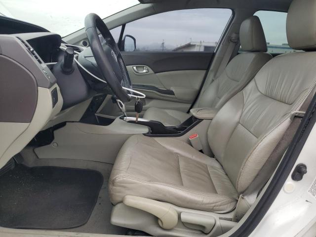 2HGFB2F96CH504981 - 2012 HONDA CIVIC EXL თეთრი ფოტო 7