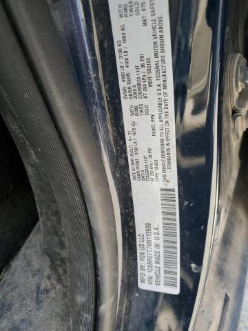 1C6RREFT7NN113909 - 2022 RAM 1500 BIG HORN/LONE STAR BLUE photo 12