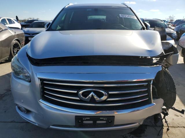 5N1AL0MN3DC327106 - 2013 INFINITI JX35 SILVER photo 5