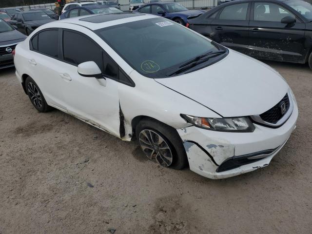 19XFB2F89DE044637 - 2013 HONDA CIVIC EX WHITE photo 4