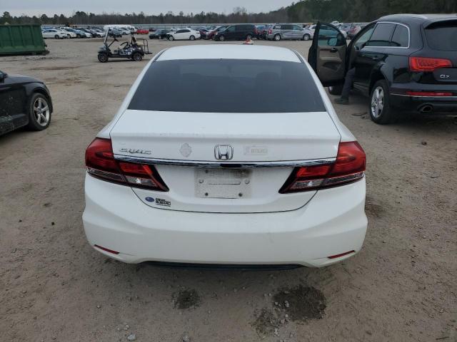 19XFB2F89DE044637 - 2013 HONDA CIVIC EX WHITE photo 6