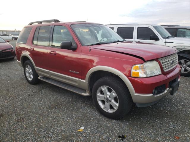 1FMDU74K05UA68370 - 2005 FORD EXPLORER EDDIE BAUER RED photo 4