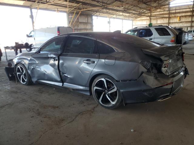 1HGCV1F31JA155207 - 2018 HONDA ACCORD SPORT GRAY photo 2