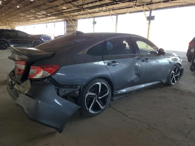 1HGCV1F31JA155207 - 2018 HONDA ACCORD SPORT GRAY photo 3