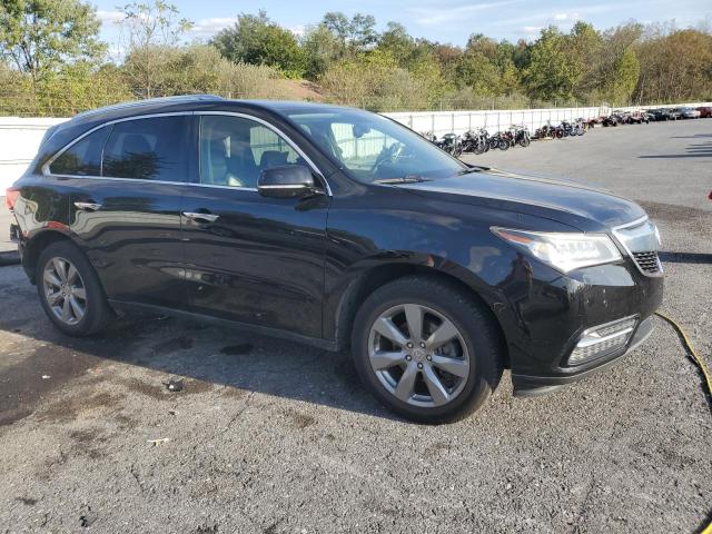 5FRYD4H81EB020967 - 2014 ACURA MDX ADVANCE Սև լուսանկար 4