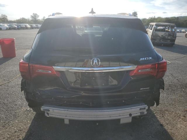 5FRYD4H81EB020967 - 2014 ACURA MDX ADVANCE Սև լուսանկար 6