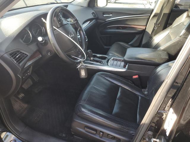 5FRYD4H81EB020967 - 2014 ACURA MDX ADVANCE Սև լուսանկար 7