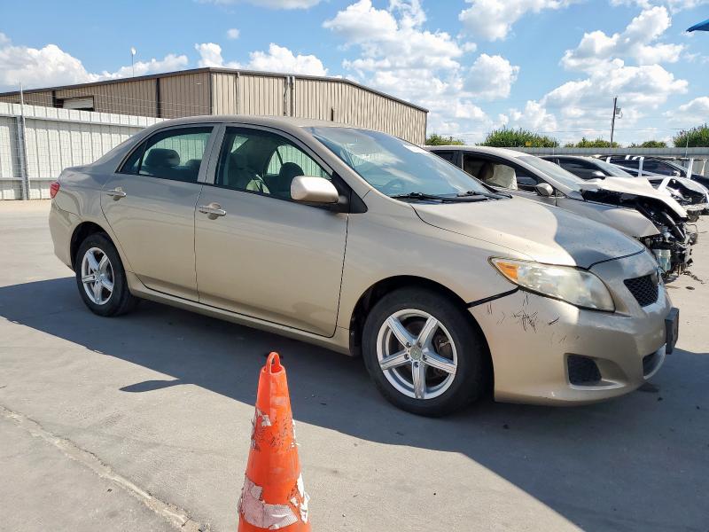 1NXBU40E59Z127344 - 2009 TOYOTA COROLLA BASE Gold Foto 4