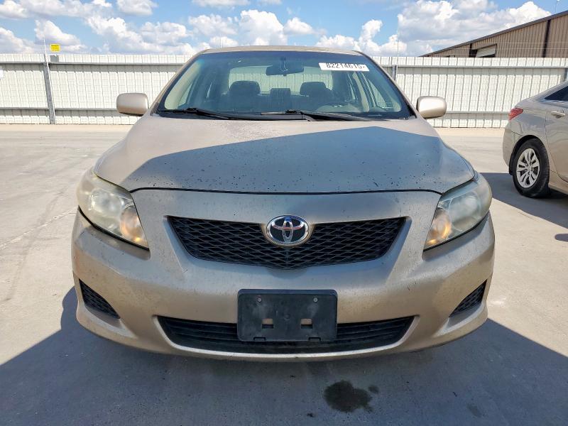 1NXBU40E59Z127344 - 2009 TOYOTA COROLLA BASE Gold Foto 5