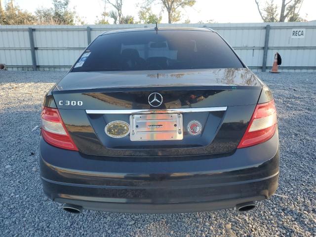 WDDGF54X19F224038 - 2009 MERCEDES-BENZ C 300 BLACK photo 6