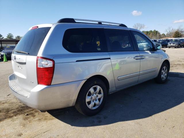 KNDMB233386236986 - 2008 KIA SEDONA EX SILVER photo 3