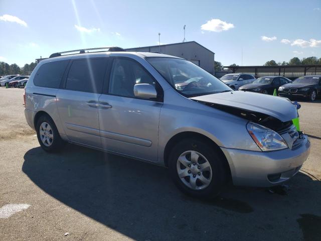 KNDMB233386236986 - 2008 KIA SEDONA EX SILVER photo 4