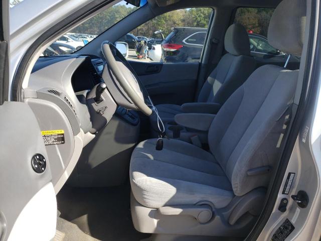 KNDMB233386236986 - 2008 KIA SEDONA EX SILVER photo 7