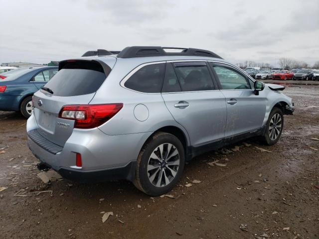 4S4BSANC2H3353633 - 2017 SUBARU OUTBACK 2.5I LIMITED SILVER photo 3