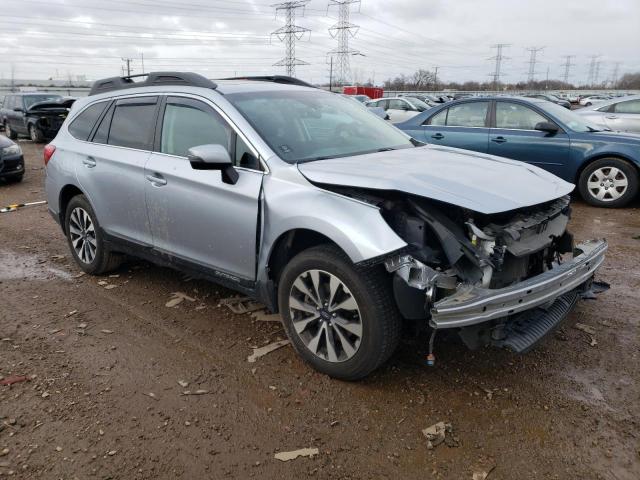 4S4BSANC2H3353633 - 2017 SUBARU OUTBACK 2.5I LIMITED SILVER photo 4