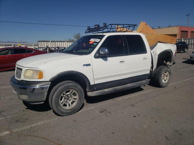 1FTRW08L21KB57054 - 2001 FORD F150 SUPERCREW WHITE photo 1