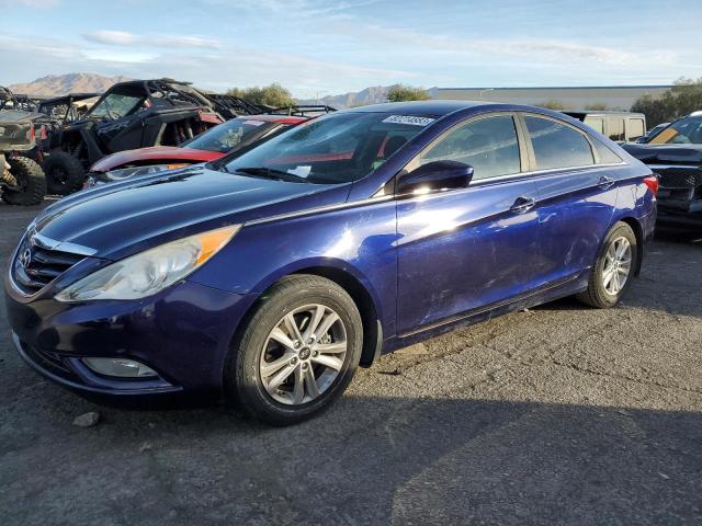 5NPEB4AC9DH605899 - 2013 HYUNDAI SONATA GLS BLUE photo 1