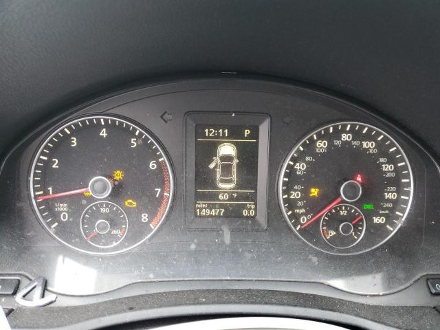 WVWFW7AH6CV005880 - 2012 VOLKSWAGEN EOS LUX BLACK photo 9