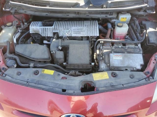 JTDKN3DU4B0290917 - 2011 TOYOTA PRIUS 红色 照片 11