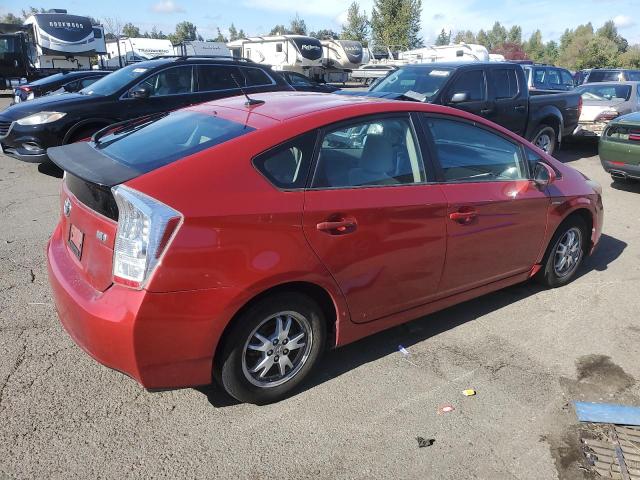 JTDKN3DU4B0290917 - 2011 TOYOTA PRIUS 红色 照片 3