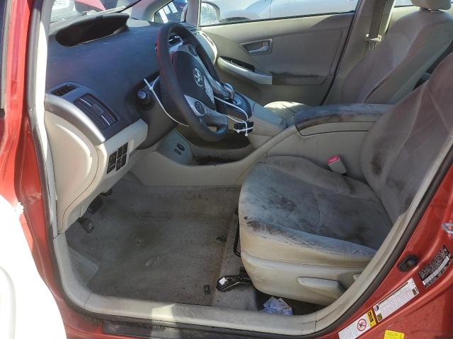 JTDKN3DU4B0290917 - 2011 TOYOTA PRIUS 红色 照片 7