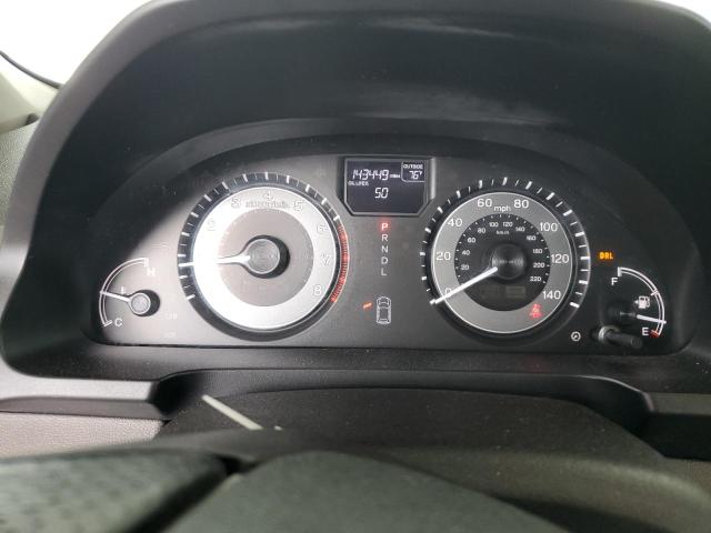 5FNRL5H64FB100875 - 2015 HONDA ODYSSEY EXL WHITE photo 9