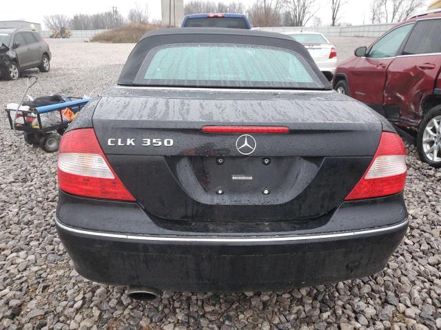 WDBTK56F28F225012 - 2008 MERCEDES-BENZ CLK 350 BLACK photo 6