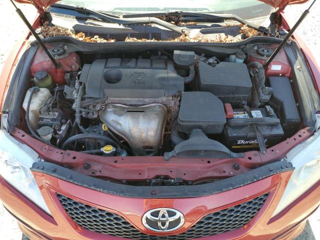 4T1BF3EK3BU700590 - 2011 TOYOTA CAMRY BASE Կարմիր լուսանկար 11