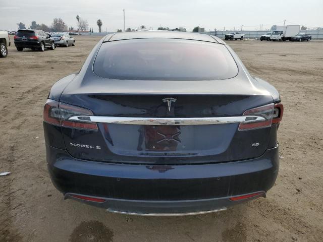 5YJSA1H19EFP53866 - 2014 TESLA MODEL S BLUE photo 6