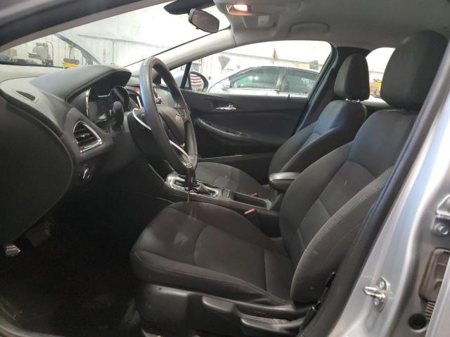 1G1BE5SM5H7261448 - 2017 CHEVROLET CRUZE LT SILVER photo 7