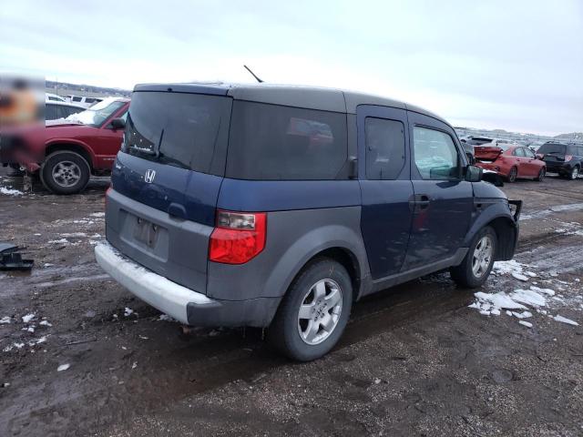 5J6YH28533L040500 - 2003 HONDA ELEMENT EX BLUE photo 3