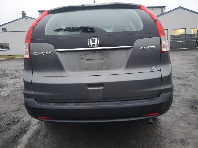 5J6RM4H30EL034943 - 2014 HONDA CR-V LX GRAY photo 6