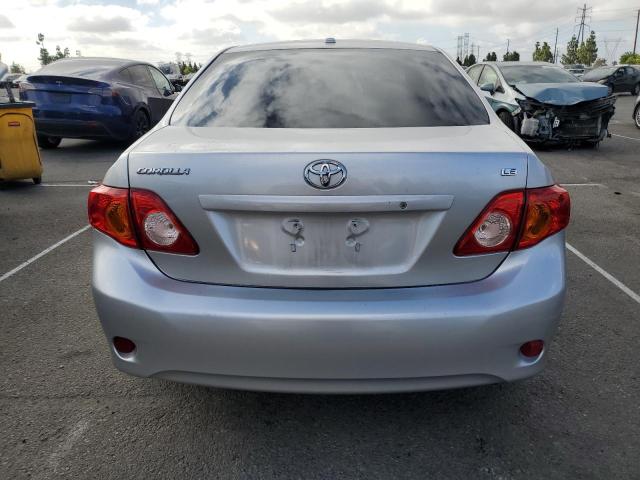 1NXBU4EEXAZ178173 - 2010 TOYOTA COROLLA BASE ვერცხლისფერი ფოტო 6