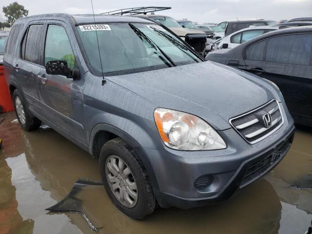 JHLRD78956C051091 - 2006 HONDA CR-V SE GRAY photo 4