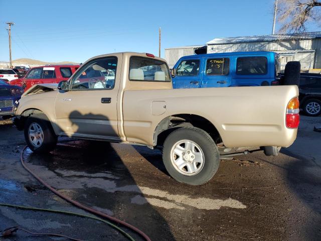 5TENL42N01Z801543 - 2001 TOYOTA TACOMA TAN photo 2