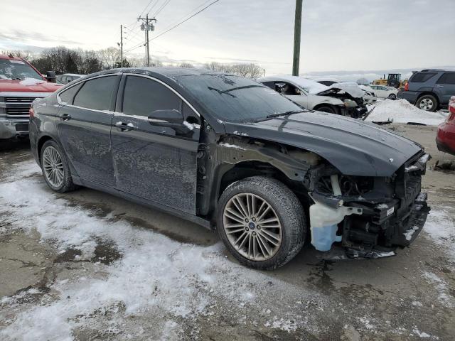 3FA6P0HR9DR321622 - 2013 FORD FUSION SE BLACK photo 4