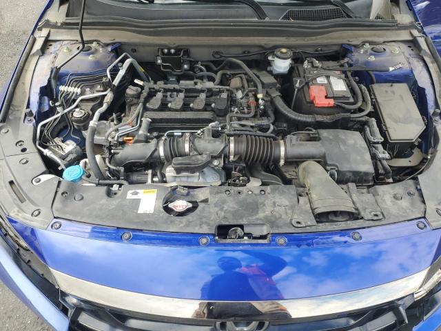 1HGCV1F39NA005156 - 2022 HONDA ACCORD SPORT Көк фото 11