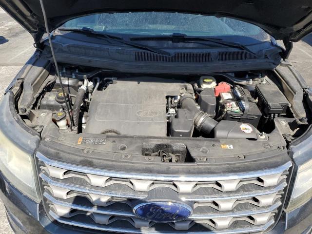 1FM5K7D89GGC05385 - 2016 FORD EXPLORER XLT رمادي صورة 12