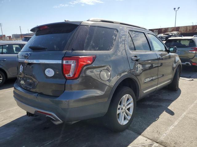 1FM5K7D89GGC05385 - 2016 FORD EXPLORER XLT رمادي صورة 3