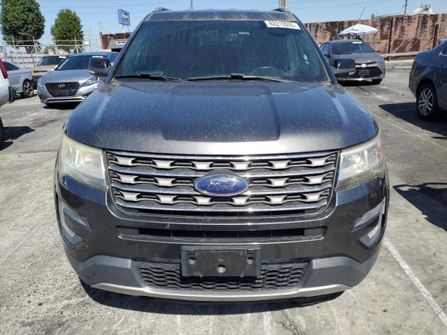 1FM5K7D89GGC05385 - 2016 FORD EXPLORER XLT رمادي صورة 5