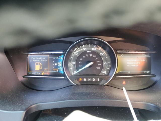 1FM5K7D89GGC05385 - 2016 FORD EXPLORER XLT رمادي صورة 9