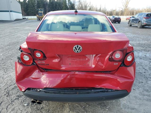 3VWRZ7AJ3AM060847 - 2010 VOLKSWAGEN JETTA SE RED photo 6