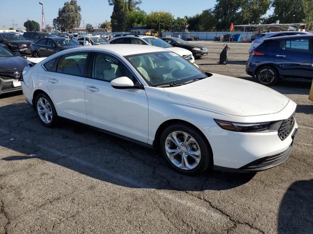 1HGCY1F21PA050402 - 2023 HONDA ACCORD LX WHITE photo 4